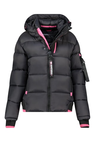 Anorak con capucha Calixana - Negro