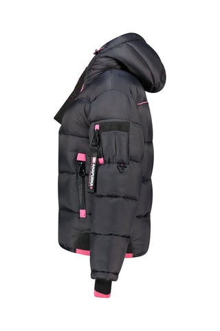 Anorak con capucha Calixana - Negro
