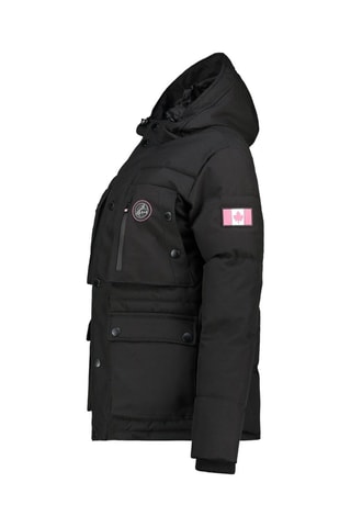 Anorak con capucha Albertana - Negro