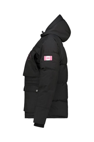 Anorak con capucha Albertana - Negro