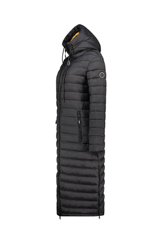 Anorak largo Azulana - Negro