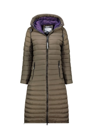 Anorak largo Azulana - Caqui