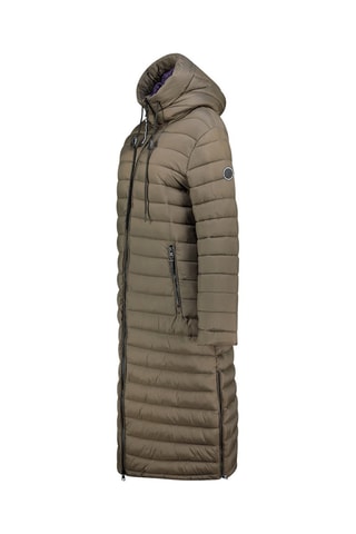 Anorak largo Azulana - Caqui