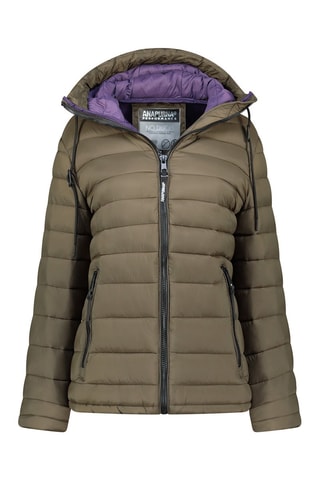 Anorak con capucha Azulana - Caqui