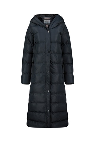 Anorak largo con capucha Belenana - Negro