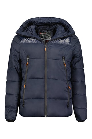 Anorak con capucha Bayouana - Azul marino 