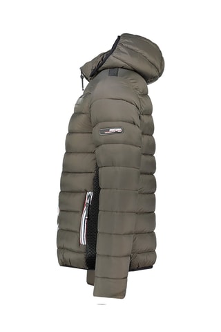 Anorak con capucha Bikashana - Caqui