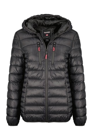 Anorak con capucha Alaricana - Negro