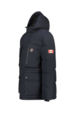 Anorak con capucha Albertana - Negro