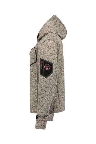 Sudadera con capucha Telectrana - Gris jaspeado