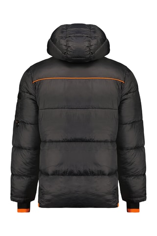 Anorak con capucha - Negro 