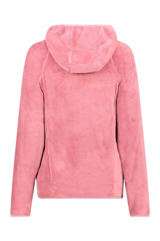 Chaqueta polar con capucha - Rosa empolvado