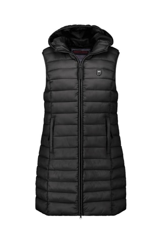 Chaleco largo - Negro