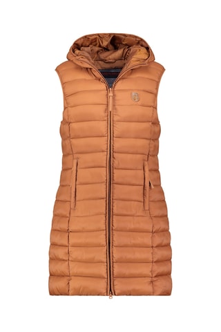 Chaleco largo - Camel