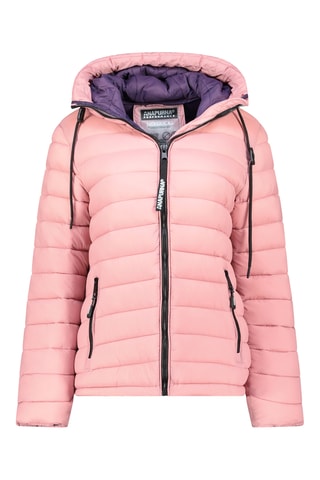 Anorak con capucha - Rosa viejo