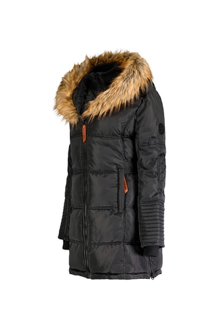 Parka con capucha - Negro 