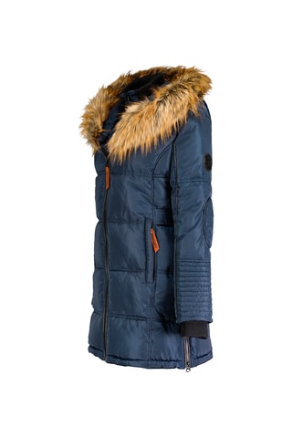 Parka con capucha - Azul marino 