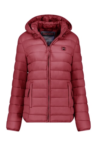 Anorak con capucha - Burdeos