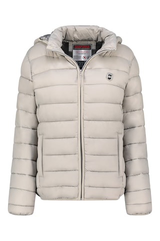 Anorak con capucha - Gris claro