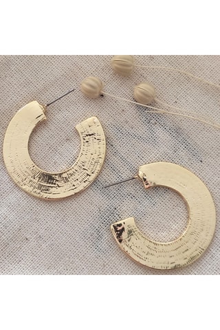 Semicriollas - Latón chapado en oro