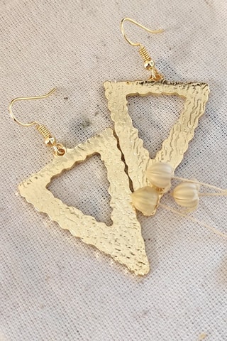 Pendientes - Chapado en oro amarillo