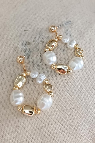 Pendientes - Chapado en oro amarillo