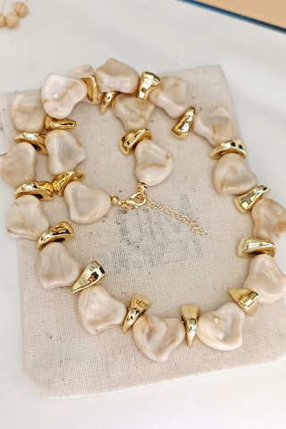 Collar - Chapado en oro amarillo