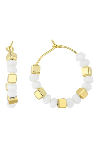 Pendientes - Latón chapado en oro 