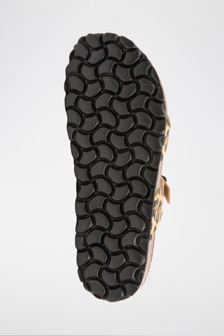 Sandalen Camel en Zwart