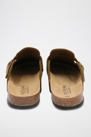 Nubuck Clogs Rosso 
Kaki