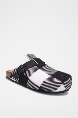 Clogs Rosso Zwart en Wit