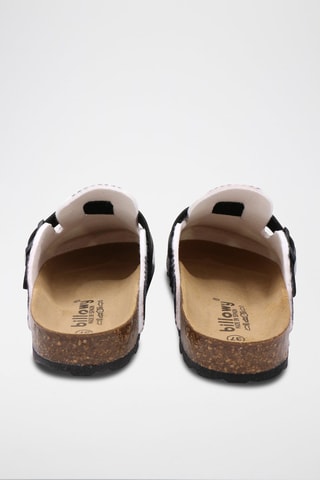 Clogs Rosso Zwart en Wit