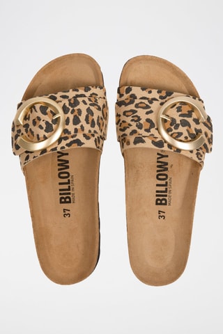 Muiltjes Rosso Beige en Bruin