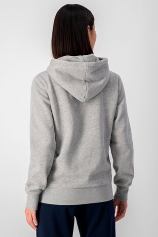 Sweat à capuche Gris clair chiné