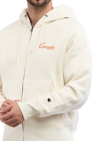 Sweat à capuche - Ecru