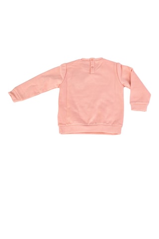 Sweat et pantalon - Rose clair et bleu marine