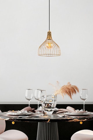 Suspension Cafu - Doré