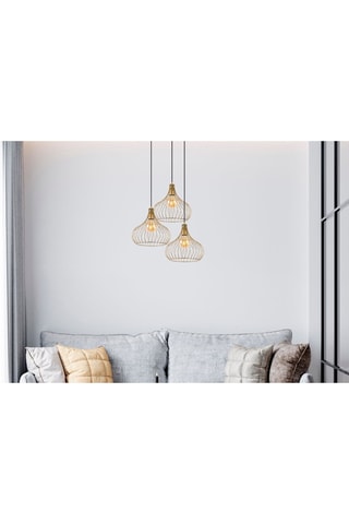 Suspension Teldamla - Doré brillant