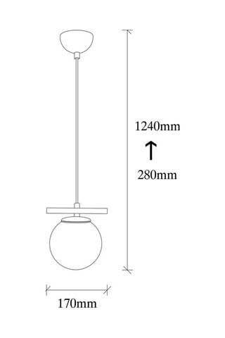 Suspension Uzüm Noir