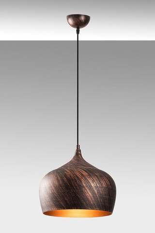 Suspension Saglam - Cuivré et doré