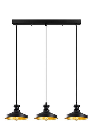 Suspension Berceste - Noir - 3 x 100 W