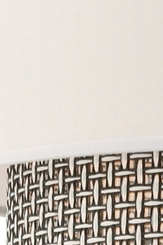 Suspension Echo - Blanc et gris - 45-60 W