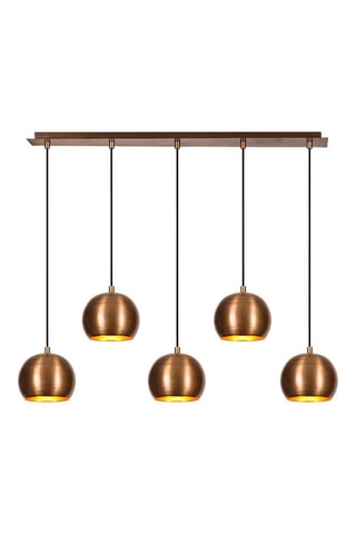 Suspension Sivani - Marron et noir