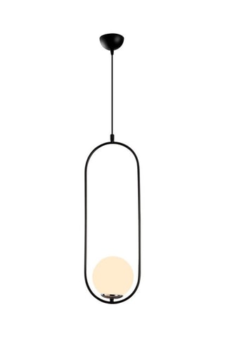 Suspension Mudoni - Noir et blanc