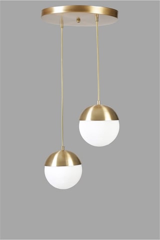 Suspension - Doré - 2 x 40 W