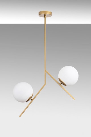 Suspension - Doré - 2 x 40 W