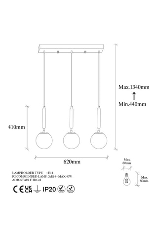 Suspension King - Doré brillant