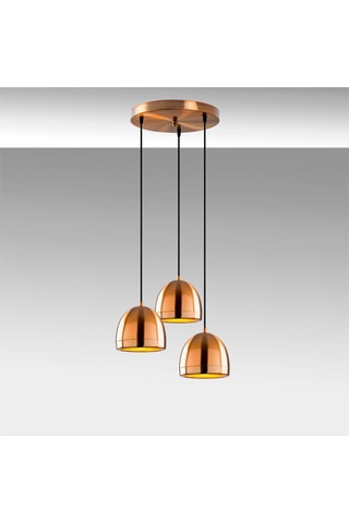 Suspension - Doré - 3 x 40 W 