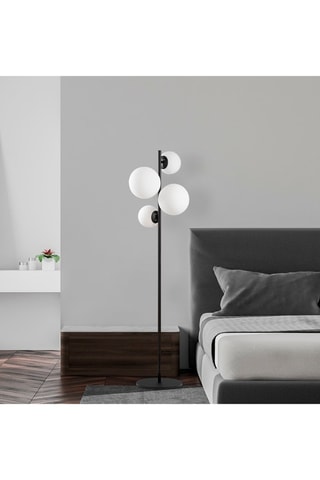 Lampadaire Fazli - Noir