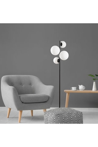 Lampadaire Fazli - Noir